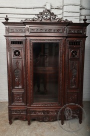 Антикварный книжный шкаф в бретонском стиле код. BE4097421