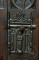 Антикварный дубовый шкаф в готическом стиле с резьбой и металлическими элементами код. BE107379 фото 4
