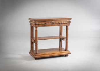 Антикварный комод из красного дерева с откидной крышкой код. RM4165809