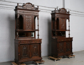 Антикварные буфеты (2 шт.) код. BE5467