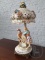Старинная фарфоровая лампа Capodimonte код. BE4097619 фото 8