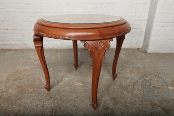 Антикварный столик с ротангом в стиле Королевы Анны код. BE4097286