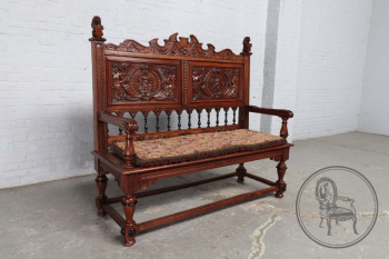 Антикварная скамейка код. BE8014