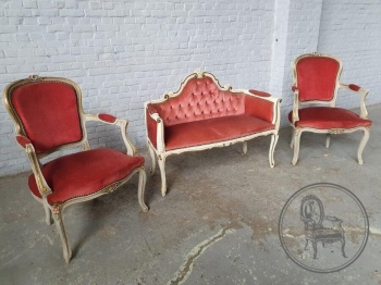 Старинный набор для гостинной из ореха код. BE4096979