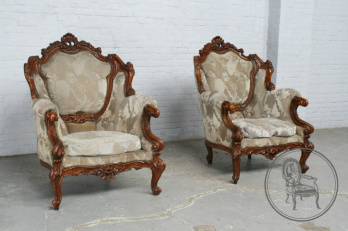 Старинные кресла (2 шт.) код. BE6383