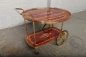 Старинный итальянский сервировочный столик на колесах код. BE107210 фото 8