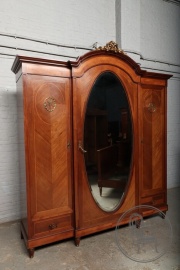 Антикварный шкаф из красного дерева код. BE4097031