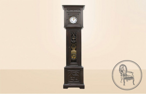 картинка Антикварные напольные часы салоне старинных вещей "Шебби" являющийся официальным дистрибьютором в России и Беларуси