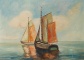 Старинная картина с парусником код. RM4165048 фото 1