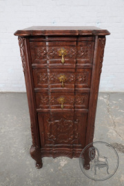 Антиварный комод из дуба в льежском стиле код. BE107326