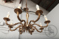 Старинная французская бронзовая люстра на 8 рожков код. BE107222 фото 3