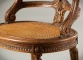 Антикварное кресло из ореха с ротанговым сиденьем код. RM4158794 фото 7