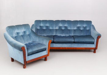 Старинный комплект мягкой мебели код. RM43503