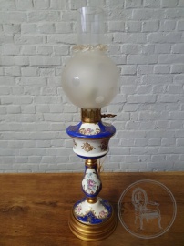 Старинная настольная фарфоровая лампа код. BE4097399