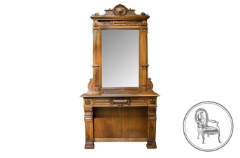 Антикварный каминный портал код. VS3686