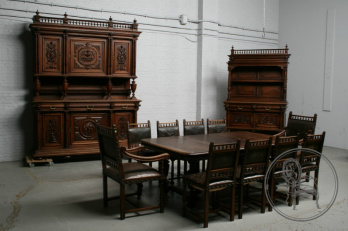 Антикварный столовый гарнитур код. BE6210