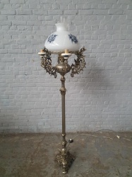 Старинный бронзовый торшер в стиле рококо код. BE4116718