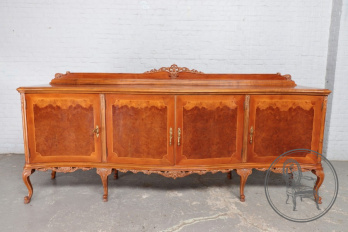 Старинный комод из ореха с четырьмя дверцами код. BE107359