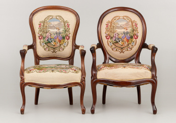 Старинные кресла (2 шт.) код. RM53747