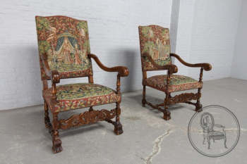 Антикварные кресла (2 шт.) код. BE5740