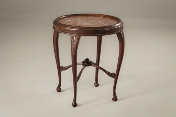 Антикварный столик с мрамором код. RM4101580