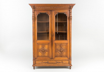 Антикварный книжный шкаф код. RM25707