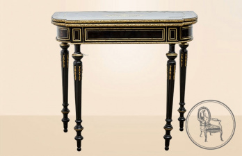 Антикварный карточный стол код. VS0850