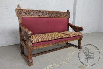 Антикварная скамья код. BE5911