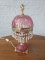 Старинная настольная лампа из розового стекла код. BE4096718 фото 1