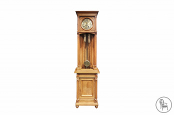 Антикварные напольные часы в ореховом корпусе код. VS42494