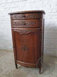 Антикварный комод с ботанической резьбой код. BE4097583