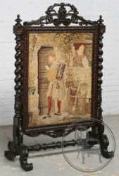 Антикварный защитный экран для камина код. BE3129