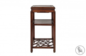 картинка Антикварный приставной стол салоне старинных вещей "Шебби" являющийся официальным дистрибьютором в России и Беларуси