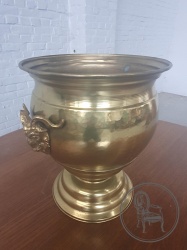Антикварное кашпо из латуни код. BE4096723