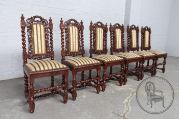 Антикварный набор стульев (6 шт.) код. BE11491