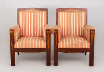 Антикварные кресла (2 шт.) код. RM43029