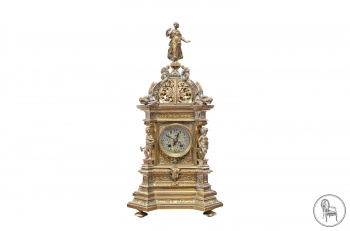 Антикварные каминные часы код. VS55452