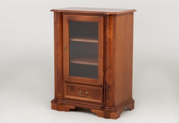 Старинный посудный шкаф из красного дерева код. RM4100051