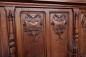 Антикварный ореховый шкаф с резьбой на рыцарскую тему код. BE107679 фото 5