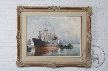 Старинная картина в стиле марина код. BE4097634