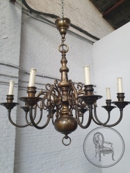 Антикварная люстра во Фламандском стиле код. BE4097613