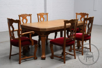 Антикварный столовый гарнитур код. BE6113