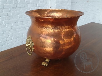 Антикварное медное кашпо код. BE4096794