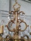 Старинная бронзовая люстра с висюльками код. BE4112885 фото 3