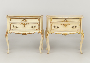 Старинные тумбочки (2 шт.) код. RM58512