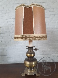 Старинная настольная лампа во фломандском стиле код. BE4097626