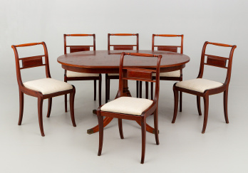 Старинный столовый гарнитур код. RM44650