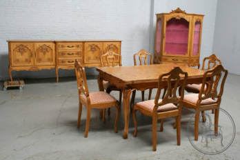 Старинный комплект столовой мебели код. BE3146