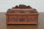 Антикварная ореховая резная шкатулка код. BE107367 фото 1