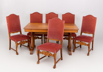 Старинный столовый гарнитур код. RM43504